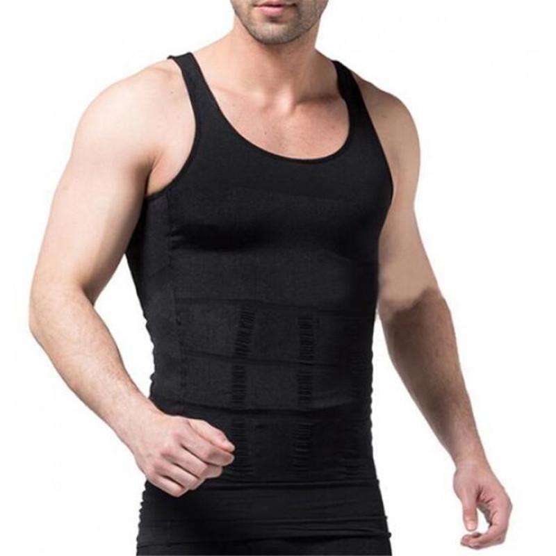 Tops Fashion Men Top Body Shaped Slim Waist Corset