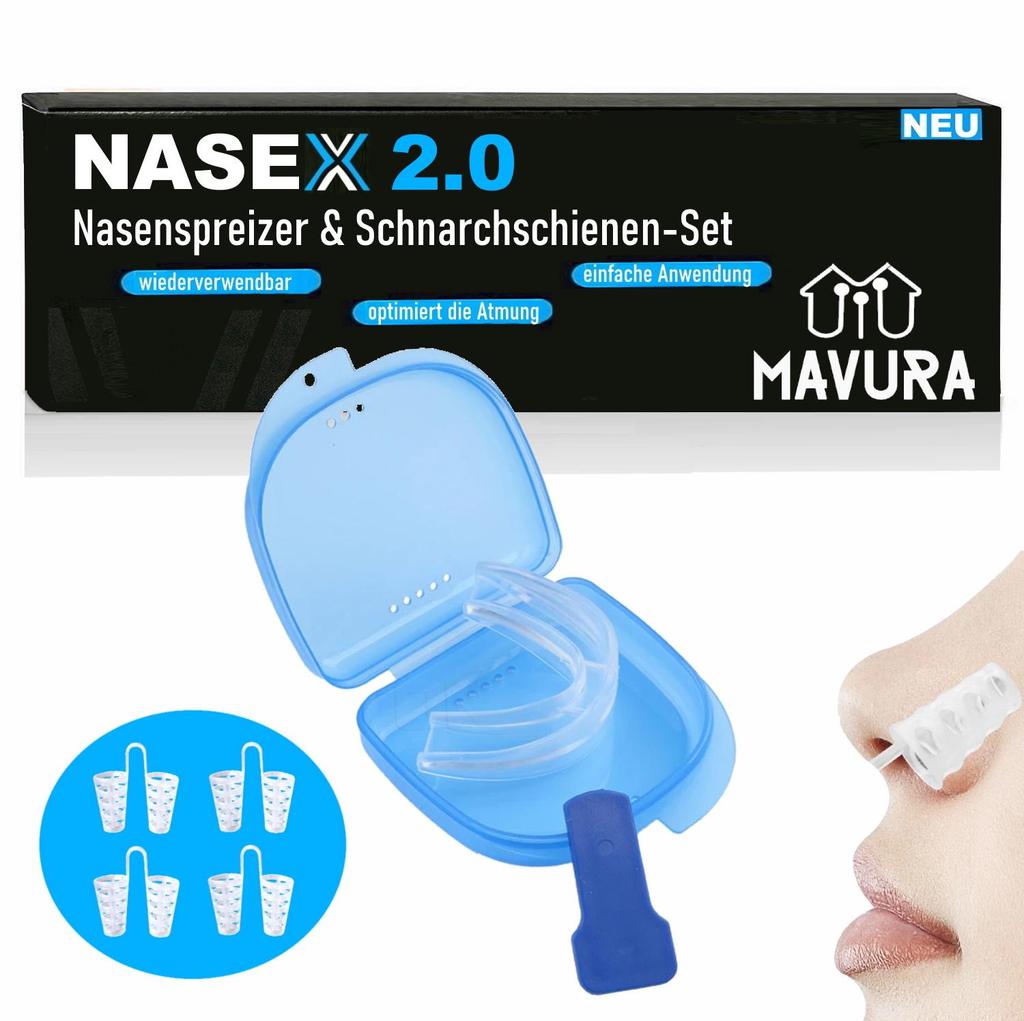 NASEX Premium Nasal Dilator & Snoring Device Snoring Sport Fitness Version 2