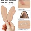 1 Pair Self Adhesive Heel Pad for High Heel Sneakers Pain Relief Adjustable Heel Sticker Protector