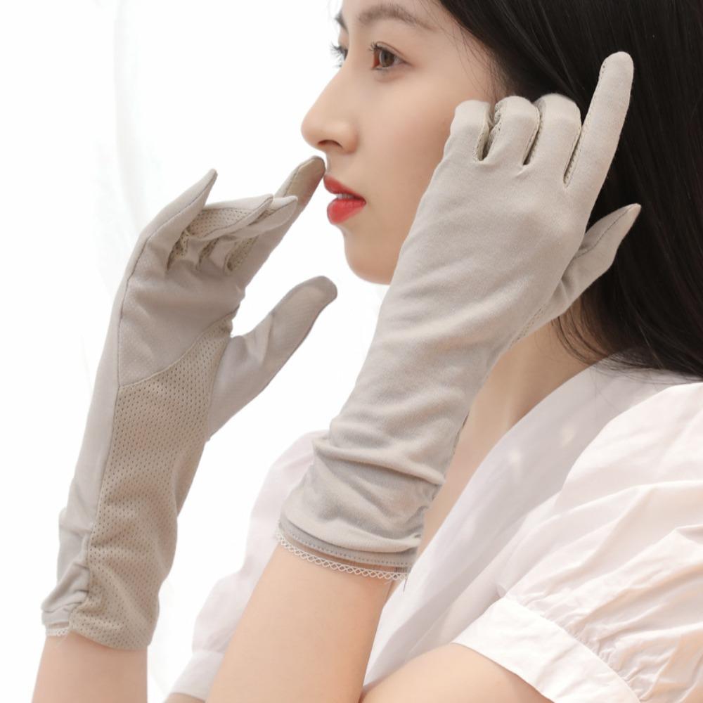 Anti-UV Women Gloves Touch Screen Sunscreen Gloves Fashion Mittens Spring Summer