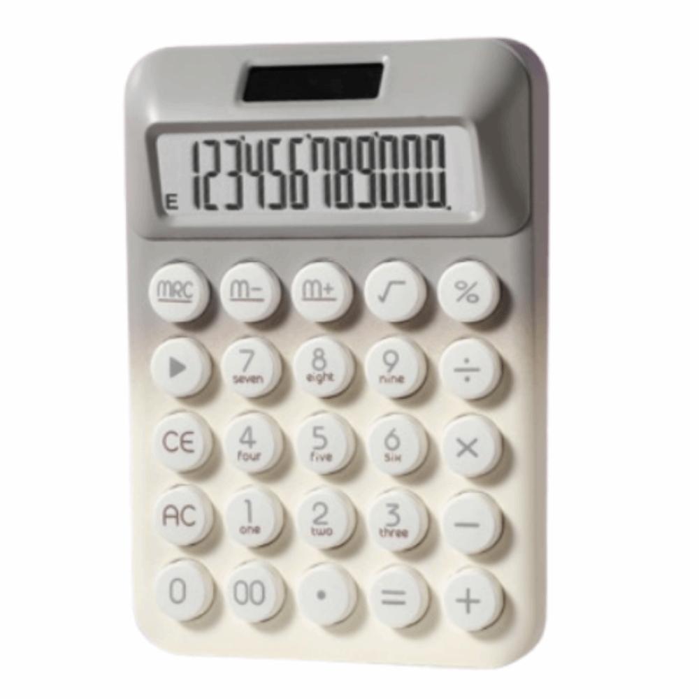 High-value Solar Desktop Calculator Candy Color Finance Calculator Financial Institution