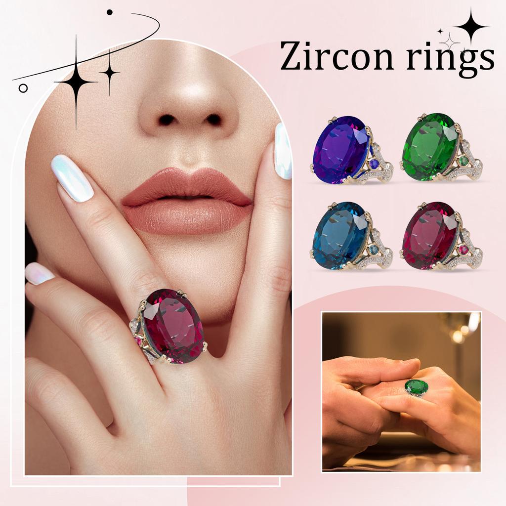 Women's Engagement Anniversary Band Ring Rings Jewelry Rings For Woman Full Diamond Ladies Ring Promise- Bridal Xmas Birthday Gifts