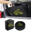 Car Charging Cable Storage Bag Carry Bag Waterproof EV Car Rechargeable Gun Storage Organizer For Charging Cables Cords Bags