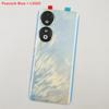 Back Glass Door For Huawei Honor 90 Glass Battery Cover Honor90 Rear Lid Housing + Camera Lens + Sticker Adhesive Glue