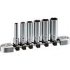 Kyoto Machinery Tools Nepros Deep Socket Set 6 Piece Hexagonal Shape NTB2L06A (KTC) 6.3SQ