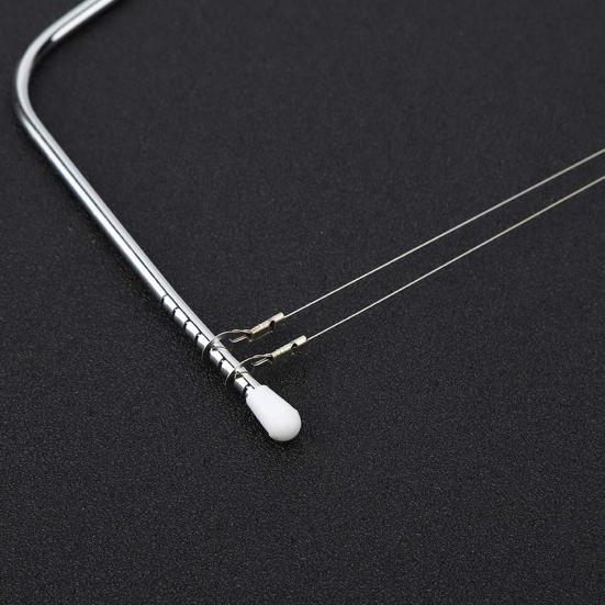 Adjustable Height Cake Slicer Stainless Steel 8 Scales Double-Line Cutting Tool Corrosion