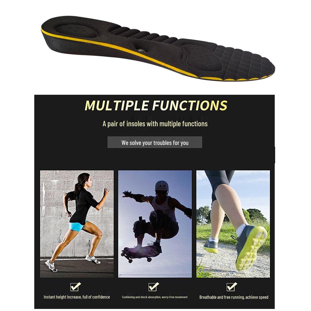 Magnetic Massage Comfort Insoles: Breathable, Sweat-Absorbing EVA Cushions for Height Increase