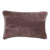Velvet Cushion Cover - "Gipsy" Topstitching Finish Southern Wind - Gipsy Bison - Cushion 40 X 60 Cm