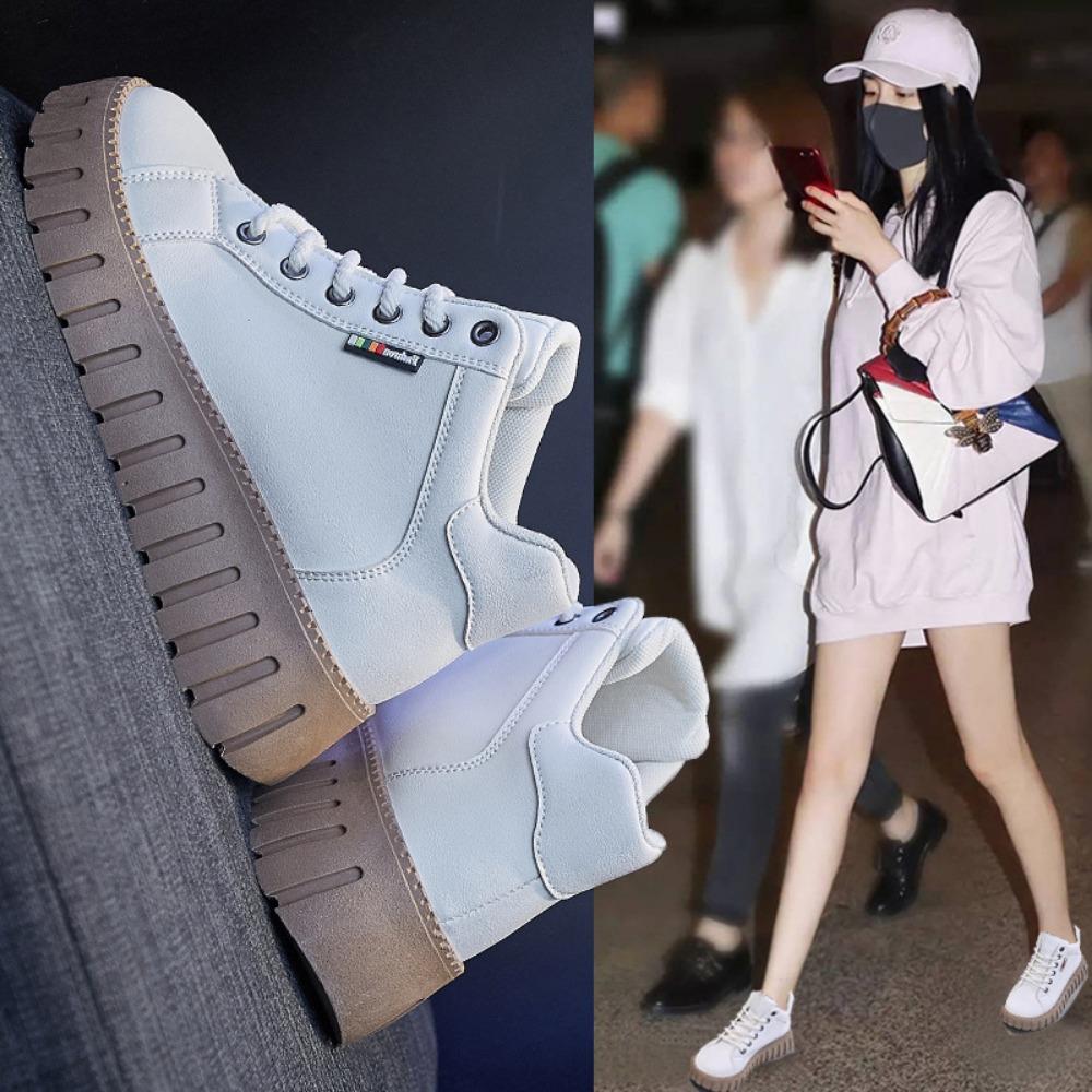 Autumn and Winter Women's Casual Shoes Thick Soled Martin Boots for Women