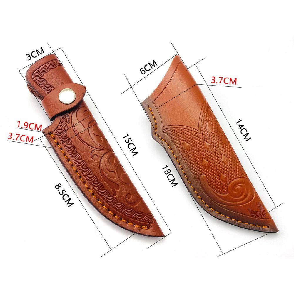 Sheath Holster Pocket Hunt Belt Loop Case Flashlight Case Straight Knife Tool Camp Outdoor Carry