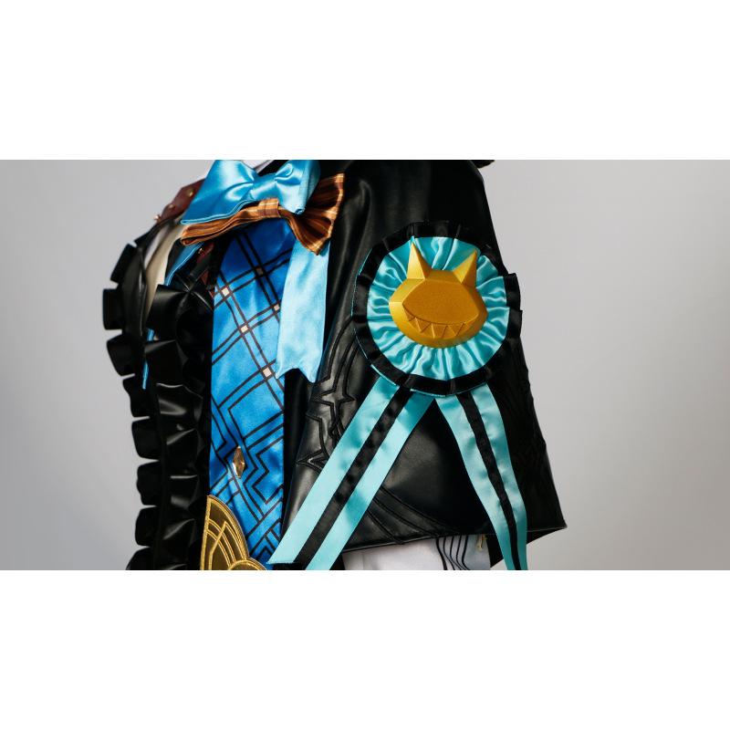 Lynette Cosplay Genshin Impact Costume Pantdress Shawls Hair Accessories Shoulder Accessories Game Costumes Cos Party Costume