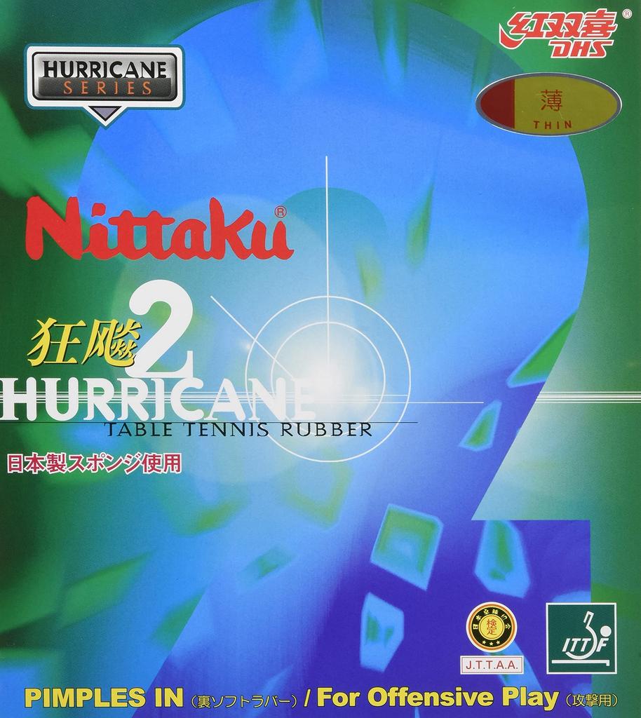 Nittaku Kyohyo 2 Table Tennis Rubber, Inverted Soft, Sticky, NR-8668 (Speed), Red, Extra Thick