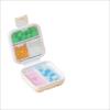 PP+silicone Travel Pill Organizer Double Sealing Medicine Container Case Medicine Box  Travel
