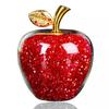 Статуэтка Яблока Блестящий Хрусталь Домашний Декор Украшения на Сочельник Подарок Украшения на Сочельник Домашнее Настольное Украшение 2025