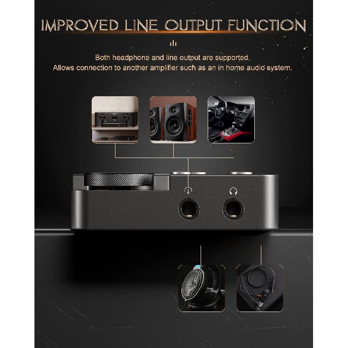 HiFi MP3 Player, Lossless DSD High Resolution Digital Audio Music Player, High-Res Portable Audio Player with 64GB Memory Card