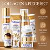 SADOER Collagen Firming Skin Care 6-piece Set Moisturizing Hydrating Firming Face Creams Faical Cream Beauty Face Skin Care Products