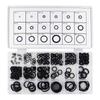 225Pcs Car Air Conditioning Compressor Seal Rubber O-Ring Washer Seals Watertightness Assortment Different Size With Plactic Box