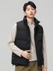 Men's High-End Fashion Lightweight Sleeveless Down Vest with Stand-Up Collar