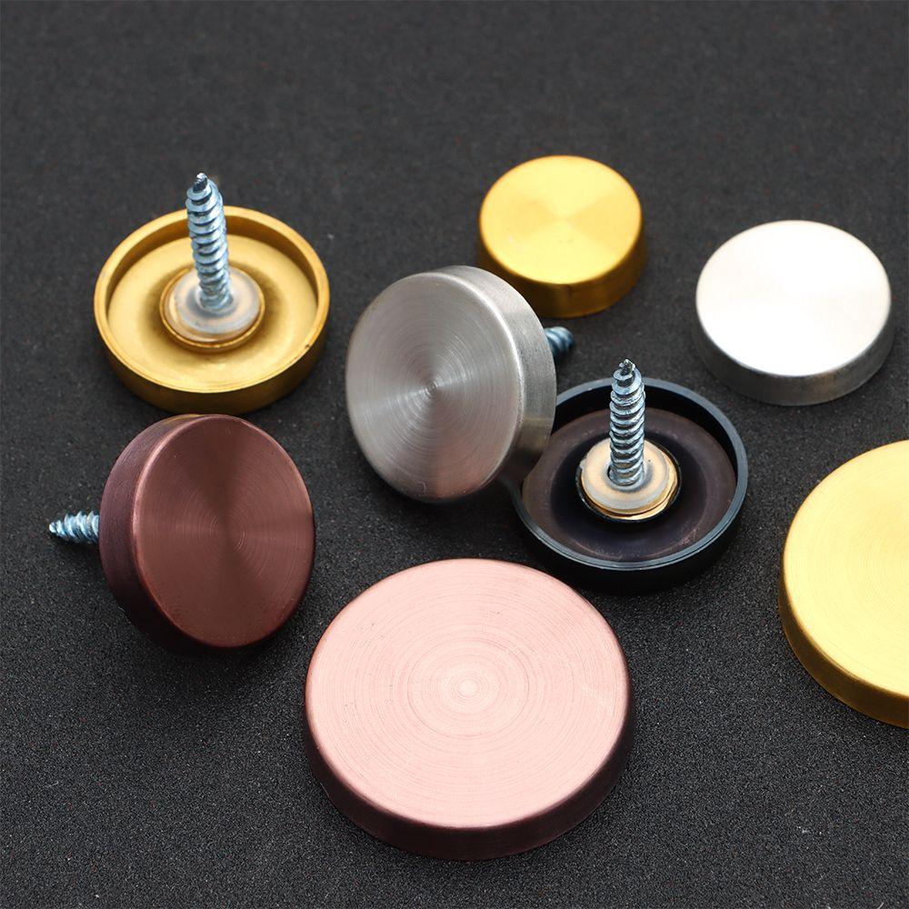 Hardware Decoration Screw Covers Mirror Fasteners Screws Decorative Cap Mirror Fixing Nails