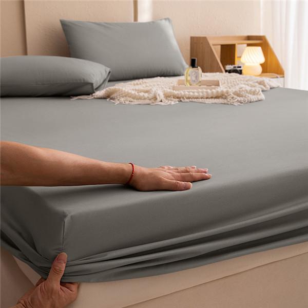 Elastic Band Fitted Bed Sheet Waterproof Bed Mattress Protector Pad Bed Double Couple Bedspread Multi Size Bed Sheet