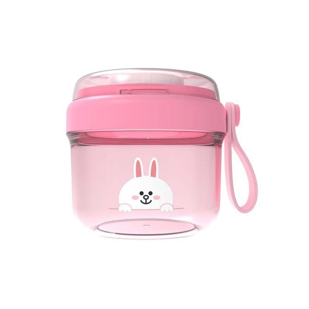 650ml Breakfast Cups Seal Oats Container Portable Salad Cup  for Oatmeal Cereal Nut Yogurt