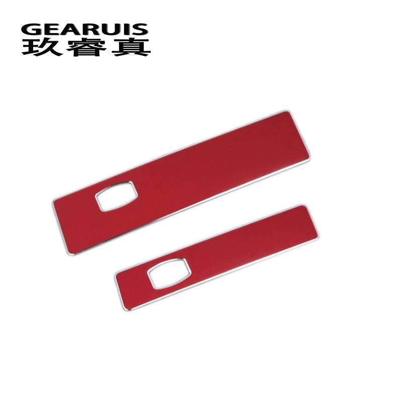 Car Styling Cup Holder Copilot Glove Box Handle Decoration Covers Stickers Trim For Bmw 5 Series E60 Interior Auto