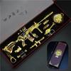 Peace Weapon M416 Five Claw Golden Dragon Skin Version Star of Faith Lobster Overlord Dazzling Purple Melody Gun Model Game Gun Model