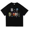 Bad Bunny Cotton T-shirts Graphic Harajuku Men Tshirt Designer Harajuku Unisex Clothing