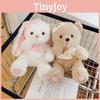 Adorable Goodnight Plush Bear And Sweetheart Rabbit Soft Toy Gift Cuddling For