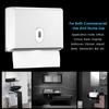Wall-mounted Bathroom Tissue Dispenser Tissue Box Holder for Multifold Paper Towels