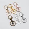 Handmade Jewelry Keychain Accessory - Thick Plated Keyring for Bags