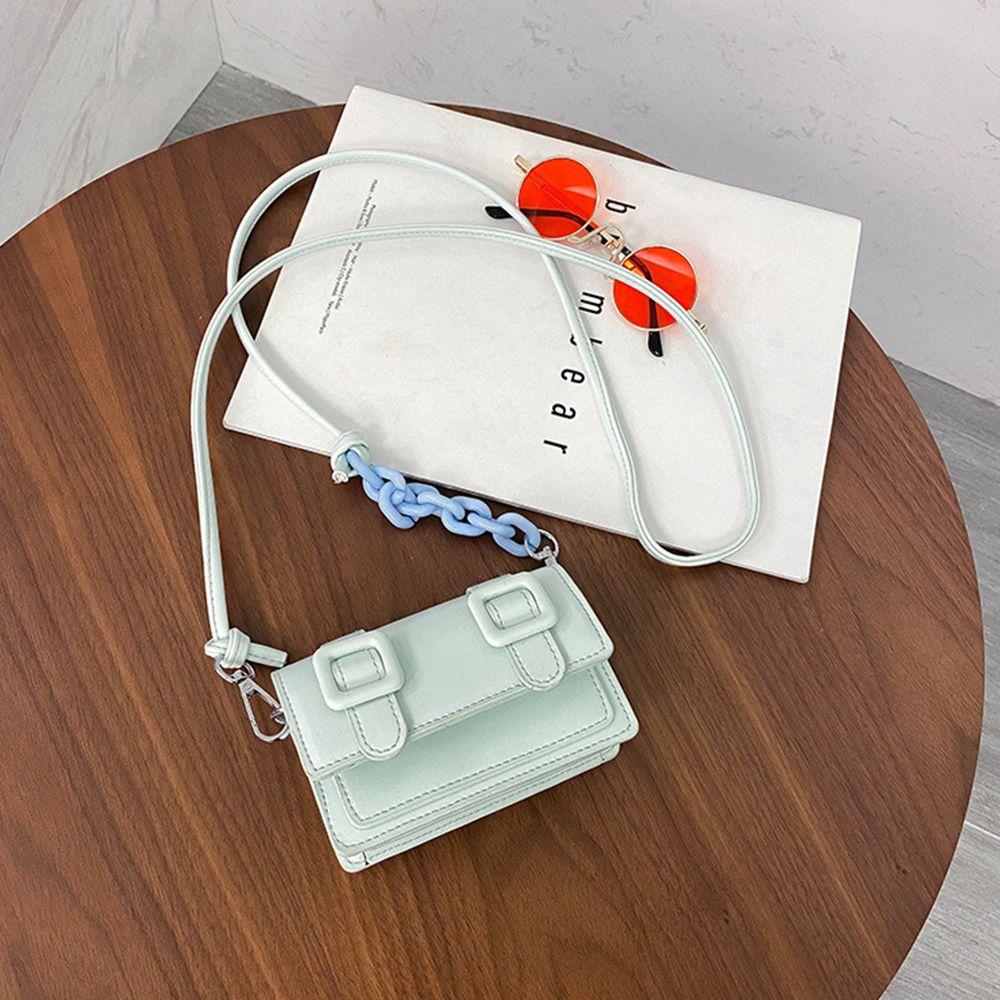 Mini Small Messenger Bags for Women Girl Chain Purse PU Leather Handbag Ladies Girl Crossbody Bags