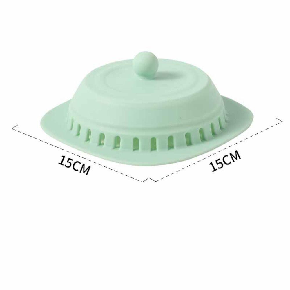 Press Type Kitchen Sink Filter Anti-odor Hair Catcher Stopper Durable Floor Drain Cover