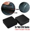 20pcs Carpet Mat Fixing Stickers Universal Self Anti-Slip Adhesive Fastener Car Floor Mat Sofa Bed Sheet Retention Tape