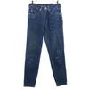 90s 635-0204 Silver Tab Made In Japan Big E Tapered Denim Pants Men's Used