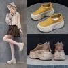 8866 Inner Height Increase 7CM Dad Shoes Women, Summer New Versatile Korean Version Thick-soled Hollowed Casual Shoes