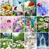 DIY 5D Diamond Painting Flower Vase Embroidery Ladybug Bird Cross Stitch Sale Mosaic Home Decor