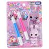 TAKARA TOMY Drawing Mofrens Rabbit and Stamp Pen Set