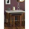 Cappuccino Letto Nesting Table