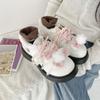 Winter Lolita Shoes Women's Fur Shoes Plus Fleece Thickness Student Cute Japanese Soft Girl Soft Cute LOLita Leather Shoes
