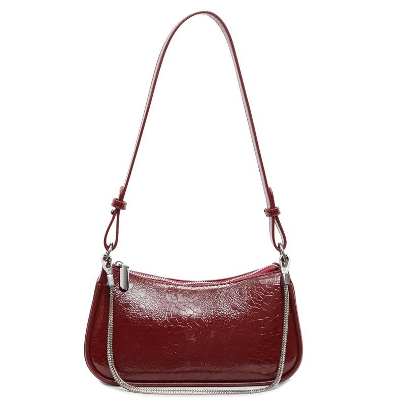 Textured Fashion Single Shoulder Underarm Bag Women's Summer New Simple Daily Work Commuter Bag