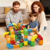 51/81/118Pcs/Set Magnetic Track Train Toy Kit Kids DIY Rail Building Gravity-Defying Electric Train Toy Toddlers Track Car Educational STEM