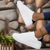 Spring 2025 New Hong Kong Style Women's Shoes Casual Board Shoes Women's Tide White Shoes Korean Version Fashion Single Shoes Student Shoes
