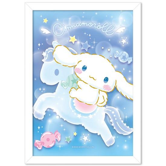 Sanrio Shining Cinnamoroll 108-piece Puzzle Frame Package, Korean Popular Puzzles