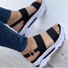 Women Sandals Heels Woman Platform Wedges Shoes Ladies Summer Sandals Buckle Non-slip Beach Sandals Plus Size 35~43