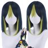 Game Genshin Impact Tighnari Cosplay Wig Tighnari Dark Blue Green Short Heat Resistant Synthetic Hair Role Play Wigs + Wig Cap