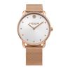 Watch ELLIOT Stainless Steel Mineral Glass Quartz Daily Waterproof 14504209 Pink Gold [Coach] Women's [Item]