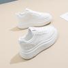 2025 Spring New Korean Version Ins Breathable Little White Shoes Women's Low-top Casual Board Shoes Platform Muffin Shoes HB601-1
