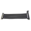 PCIE4.0 X16 Extension Cable High Speed EMI Shielding GPU Riser Cable Flexible Right Angle for
