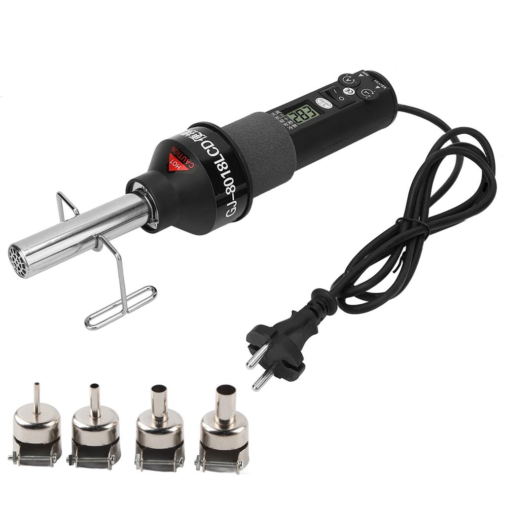 450W LCD Adjustable Electronic Heat Hot Air Gun Desoldering Soldering Station IC SMD BGA